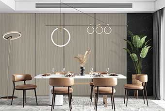 东莞轻奢风格-餐厅