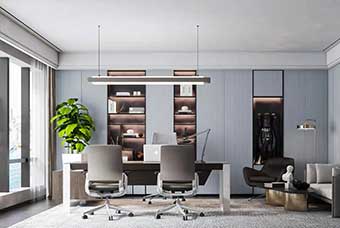 东莞轻奢风格-书房