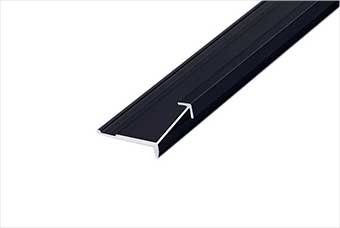 东莞航空纤维墙咔铝合金阳角线（哑黑氧化）