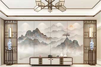 东莞森佰汇航空纤维（山水画系列）